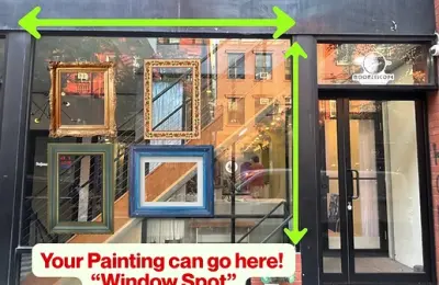 Wall spot at art Galery in NewYork